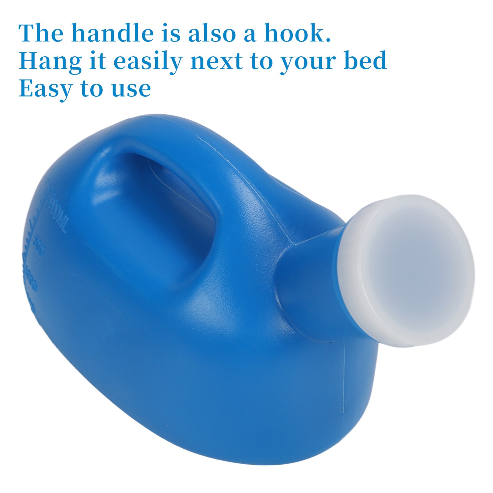 2000ml Men Urinal Bottle Large Spill Proof Urine Bottle For Bedridden
