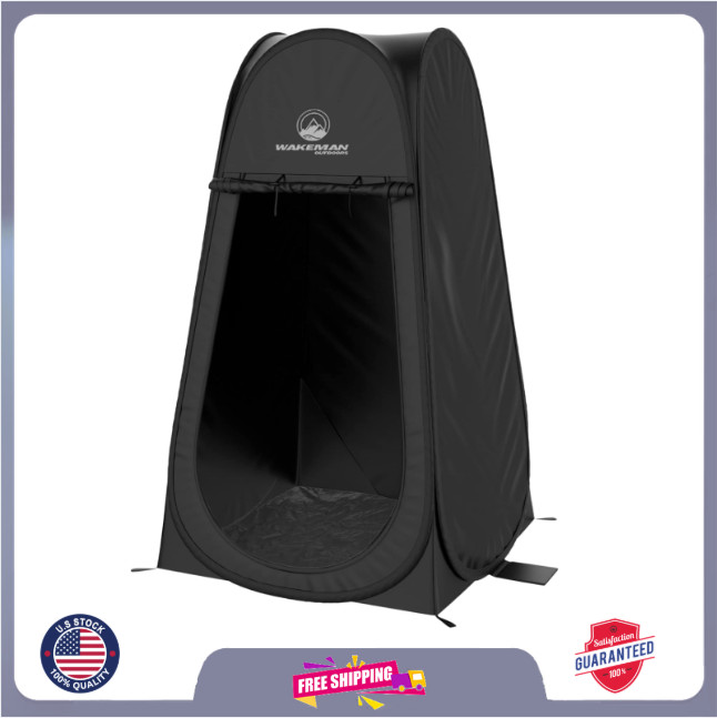 Privacy Shower Tent, Dressing Room, or Portable Toilet Stall with Carry Bag