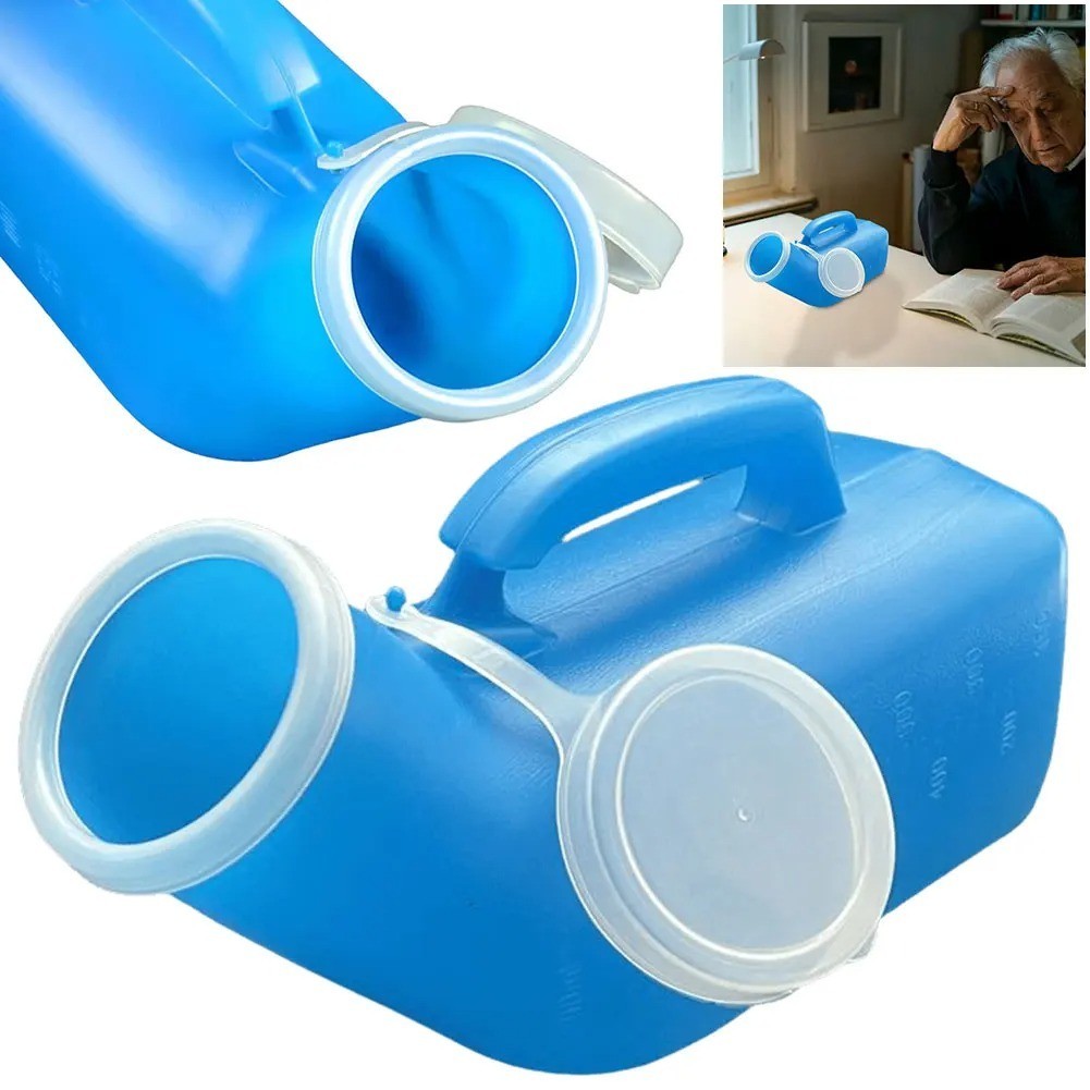 1200ml Male Urinal Bottle Spill Proof Portable Pee Container