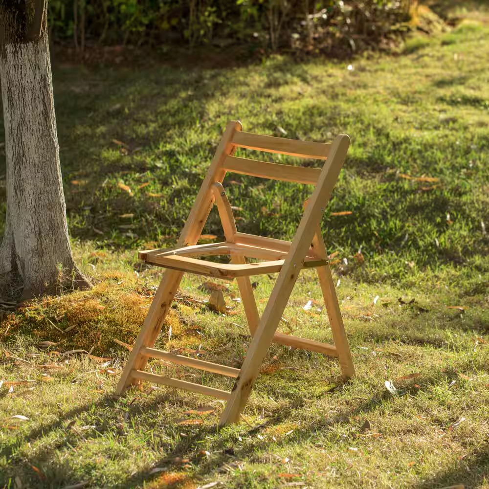 Wooden Folding Portable Non- Electric Waterless Toilet Seat for Camping and Hiki