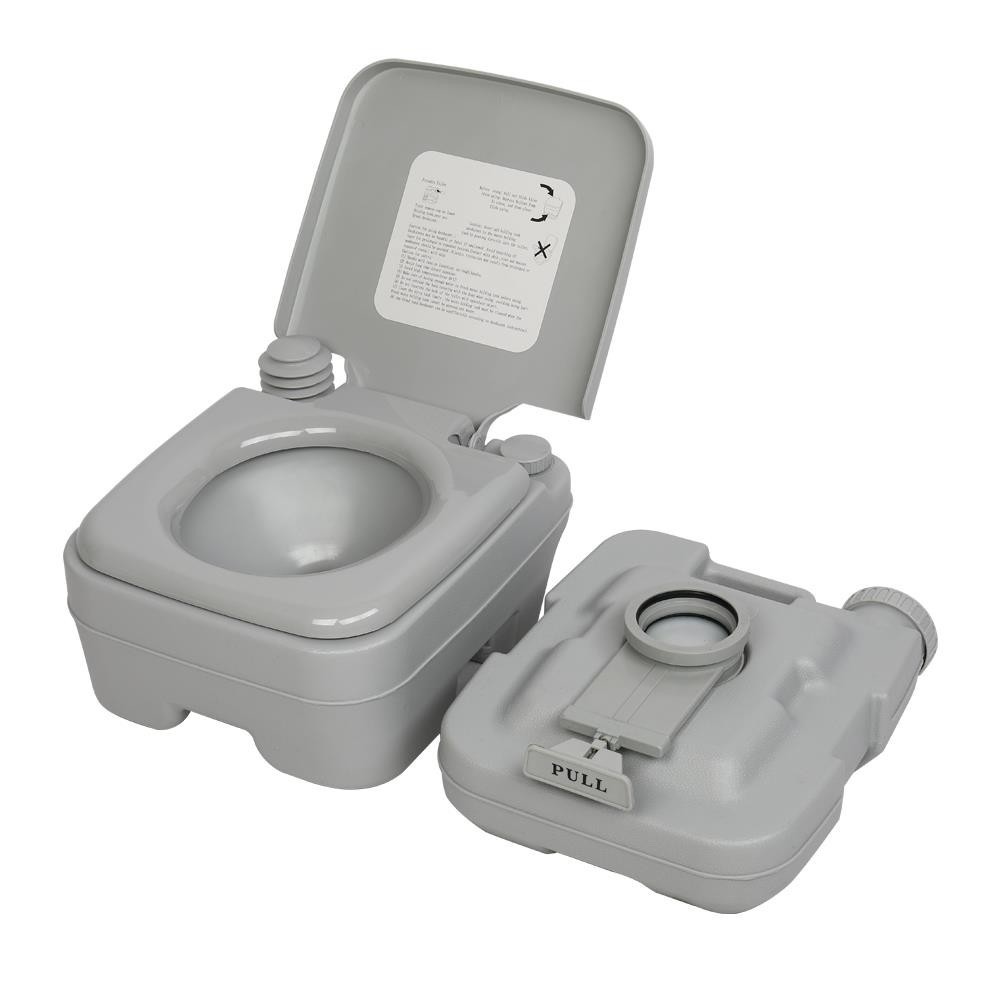 2.6 Gallon Portable Toilet Travel Camping Outdoor Indoor Boating Port-A-Potty