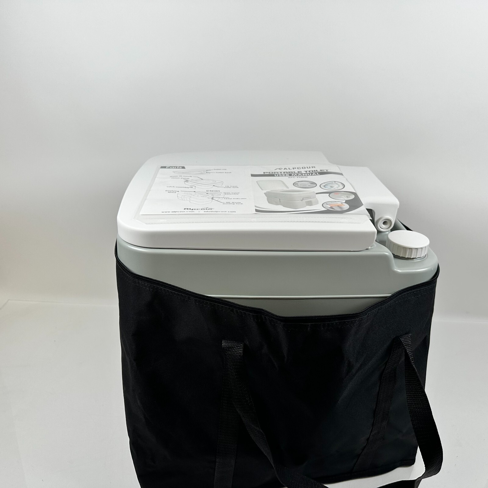 (NEW) Alpcour Portable RV Toilet APC-PT20W