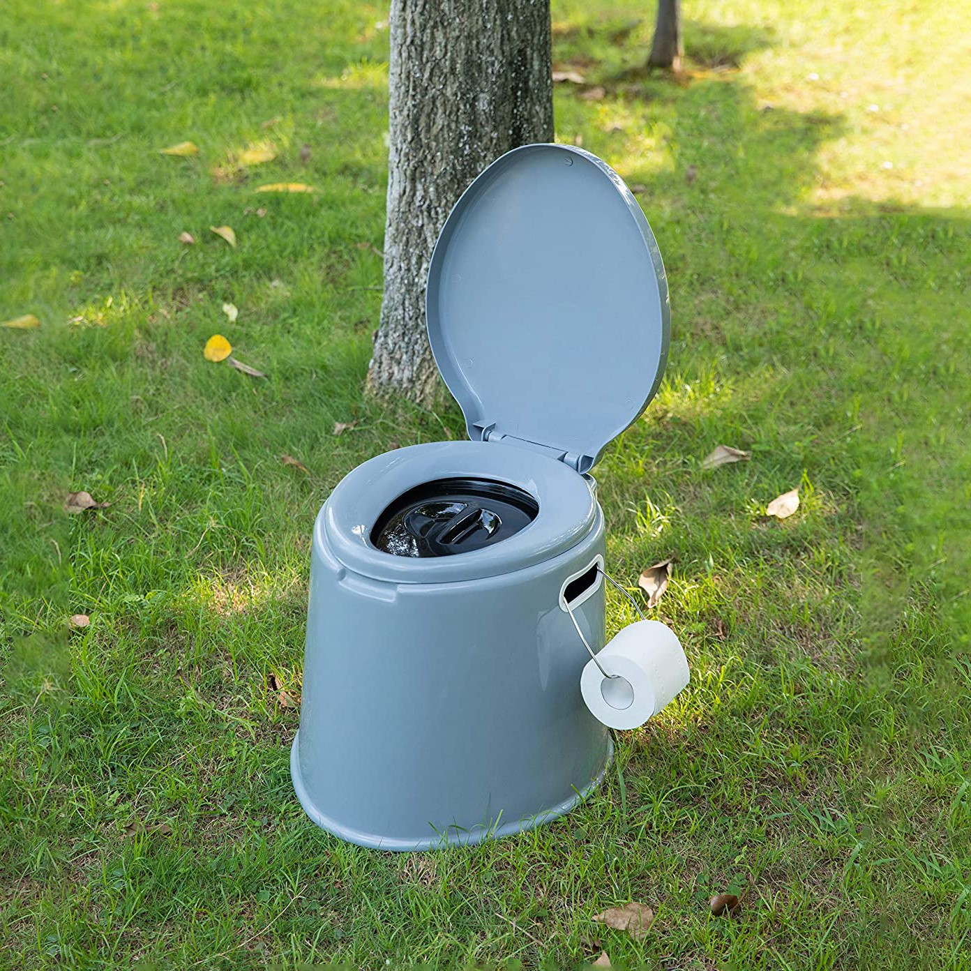 New Basicwise Portable Travel Toilet For Camping and Hiking