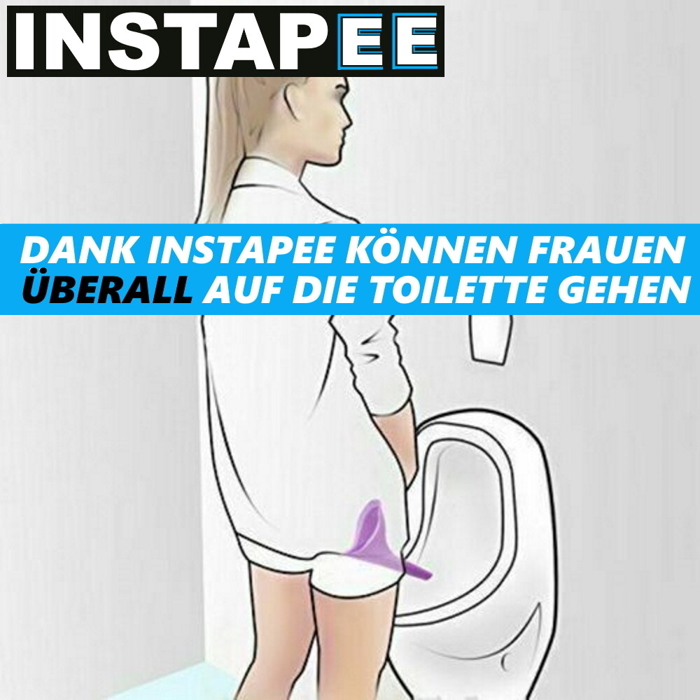 INSTAPEE women’s urinal standing peeing aid women peeing mobile toilet