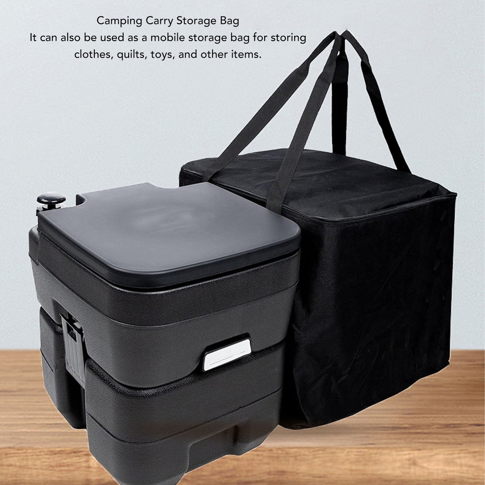 Portable Toilet Carry Bag For Easy Transport For RV Travel Premium