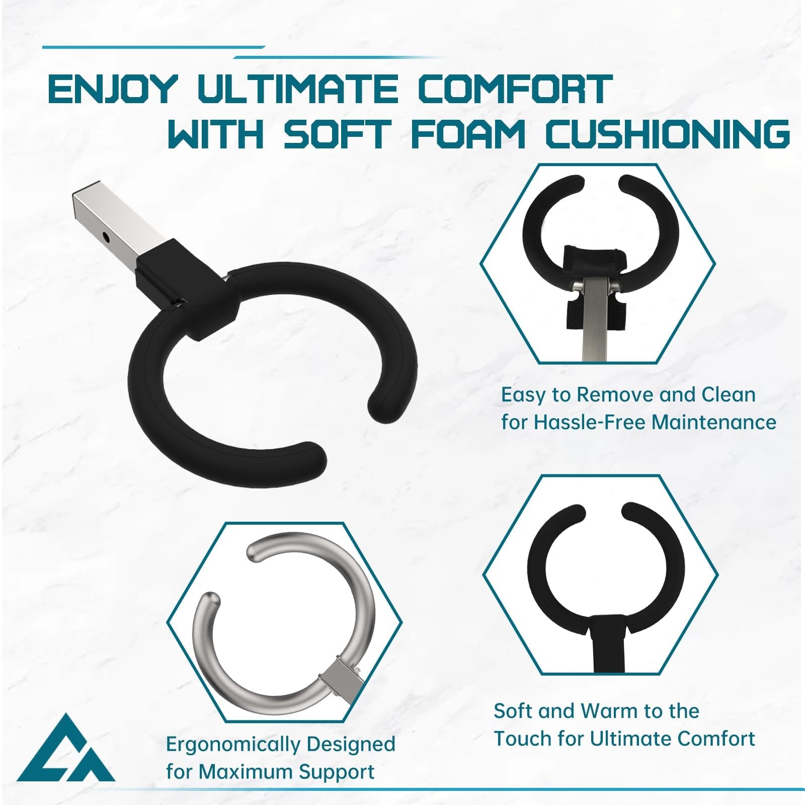 Hitch Toilet Seat – Stainless Steel Portable & Ergonomic Outdoor Toilet with …