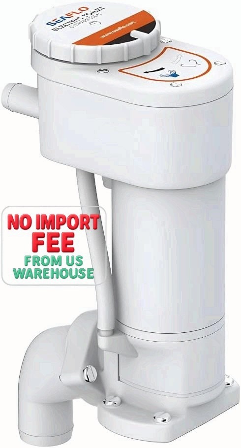 SEAFLO Manual to Electric Marine Toilet Conversion Kit 24V