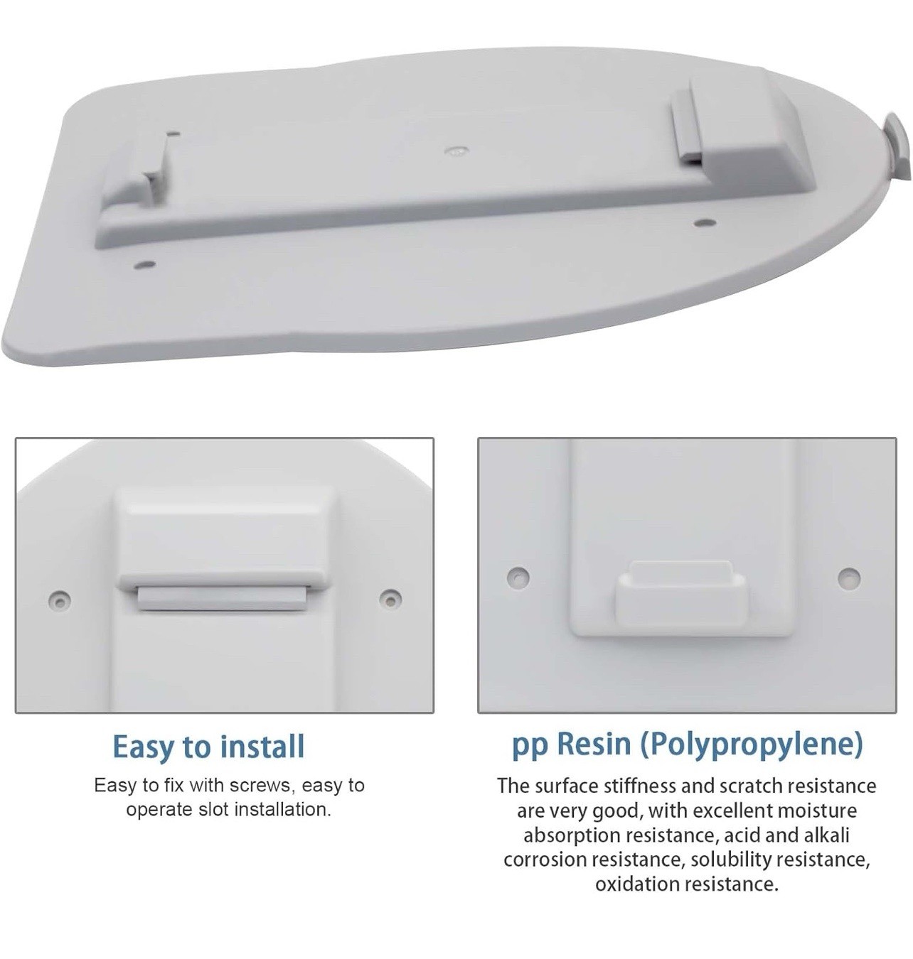 92415 Optional Floor Plate. Appliance Valve for Thetford Porta Potti Curve for