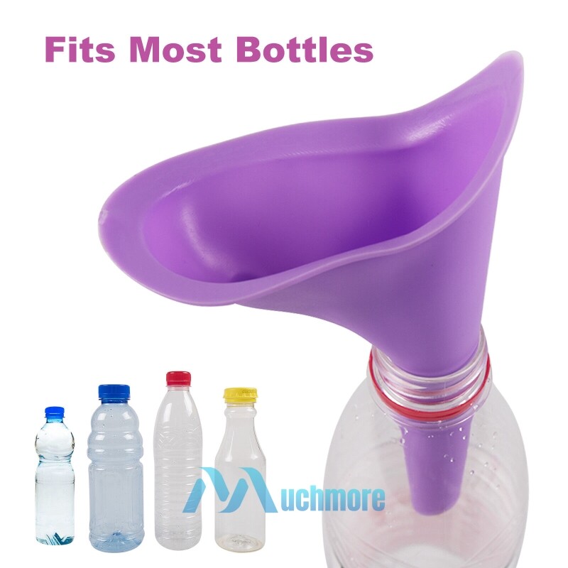 3x Portable Female Ladies Urinal Funnel Camping Travel Toilet Stand Pee Device