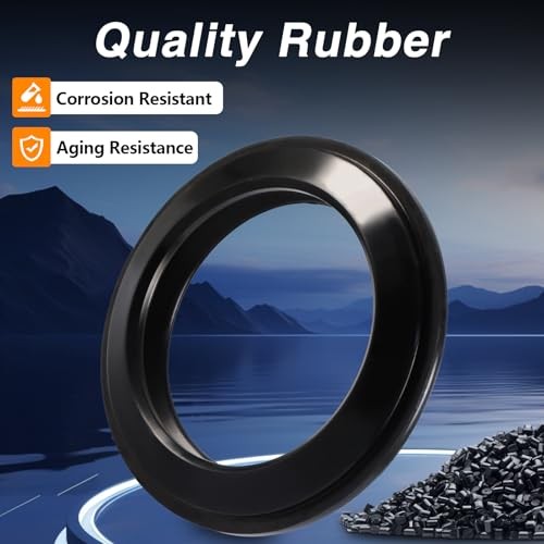 RV Toilet Lip Seal Compatible with Thetford Cassette Toilets Waste 4.5 inches