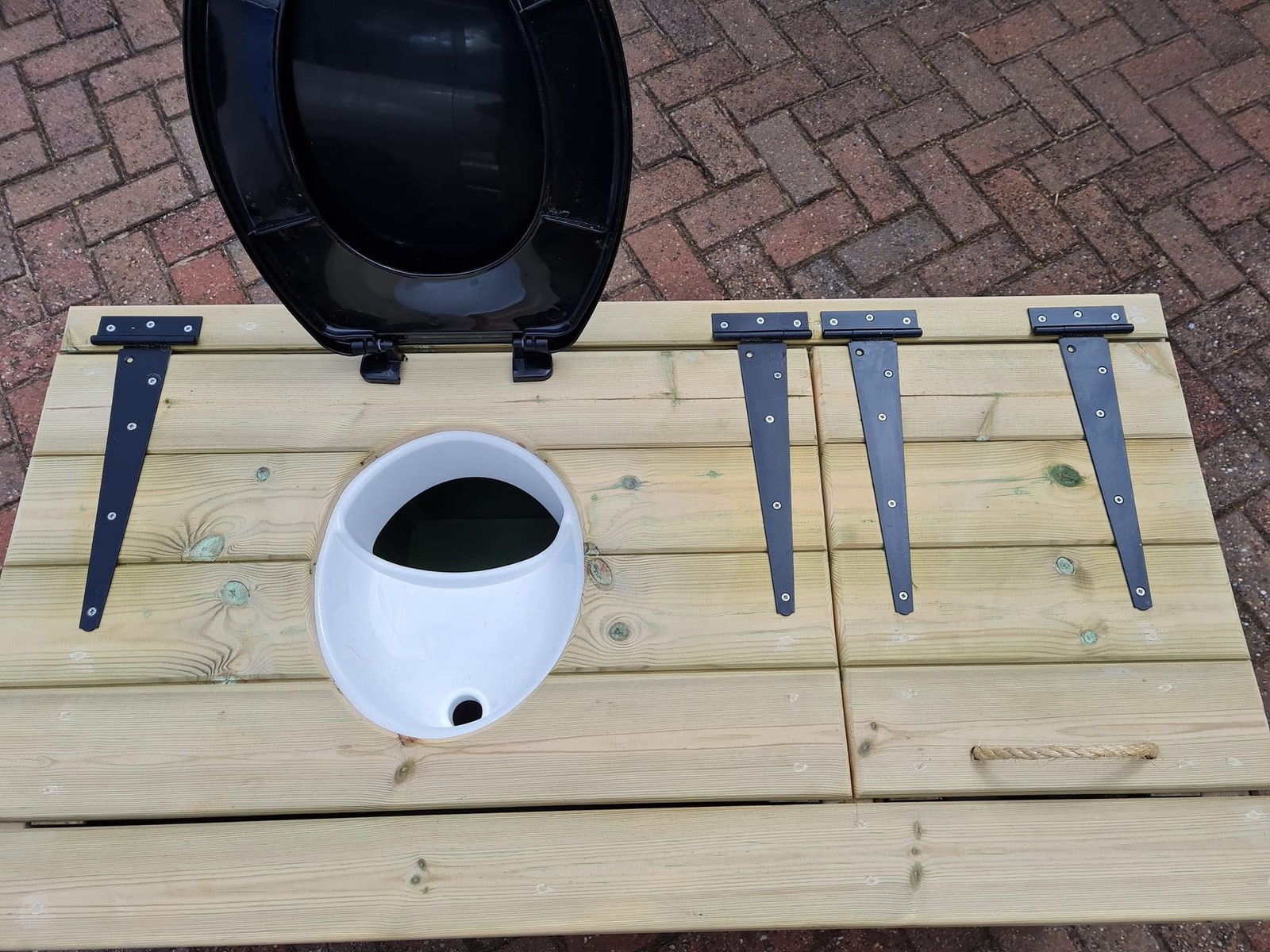 Composting Toilet Liquid Diverter Insert by Free Range Designs | Universal Se…