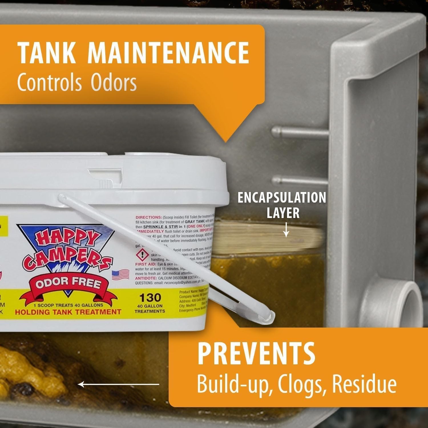 Concentrated RV Black Tank Treatment – Long-Lasting Results