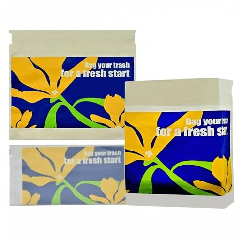 20PCS Car Trash Bags – Easy Stick-On & Stand Design – Disposable Portable Car