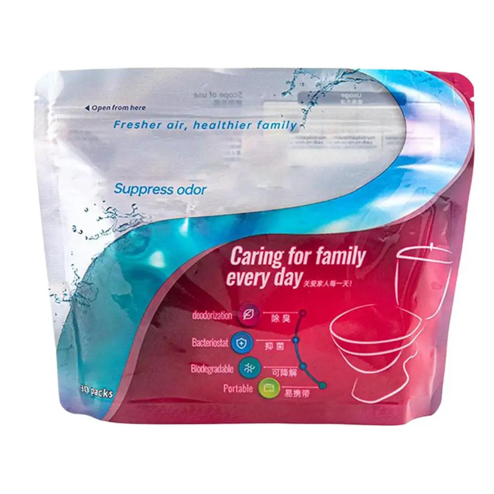 Portable Toilet Absorbent Gel Emergency Urine Bag Coagulant Camping Toilet Powde
