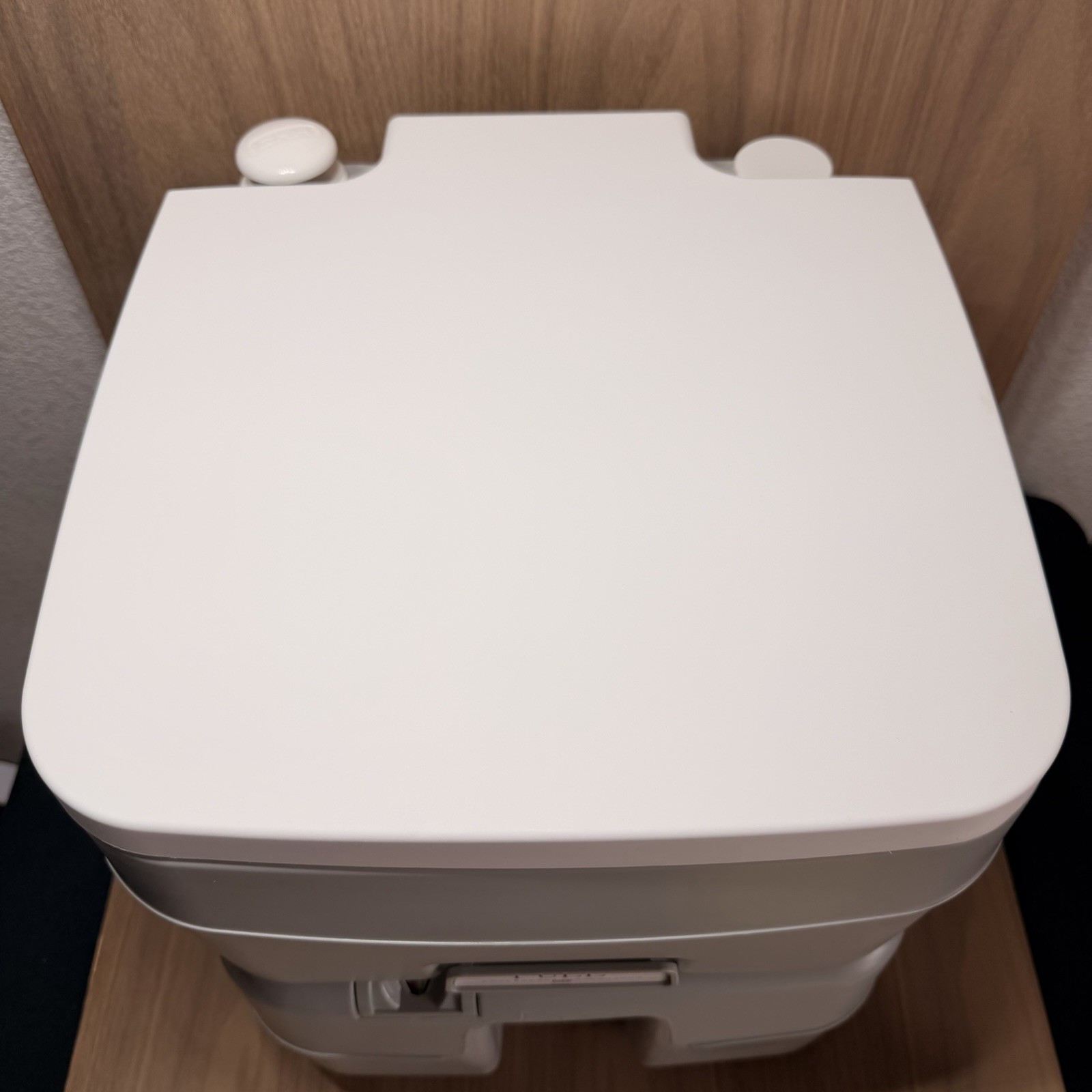 SereneLife SLCATL320 Portable Camping Toilet – Open Box, New