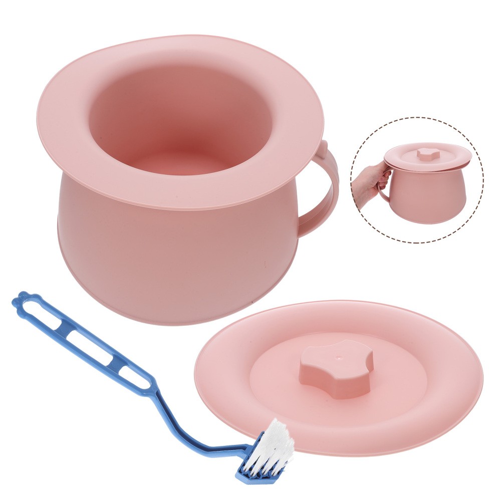 Chamber Pots Spittoon with Lid Baby Toilet Bedpans for Elderly Women