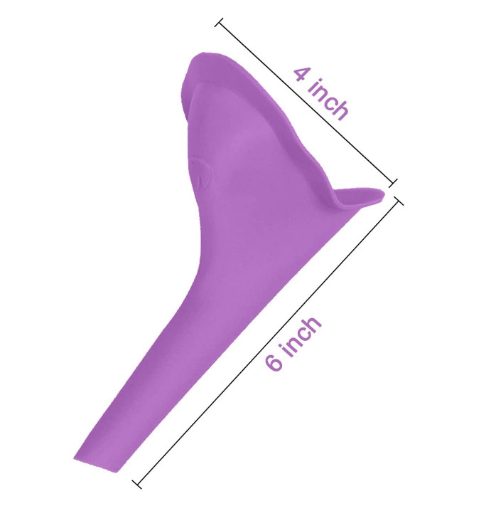 5Pcs Portable Female Woman Ladies She Urinal Urine Wee Funnel Camping Travel Loo