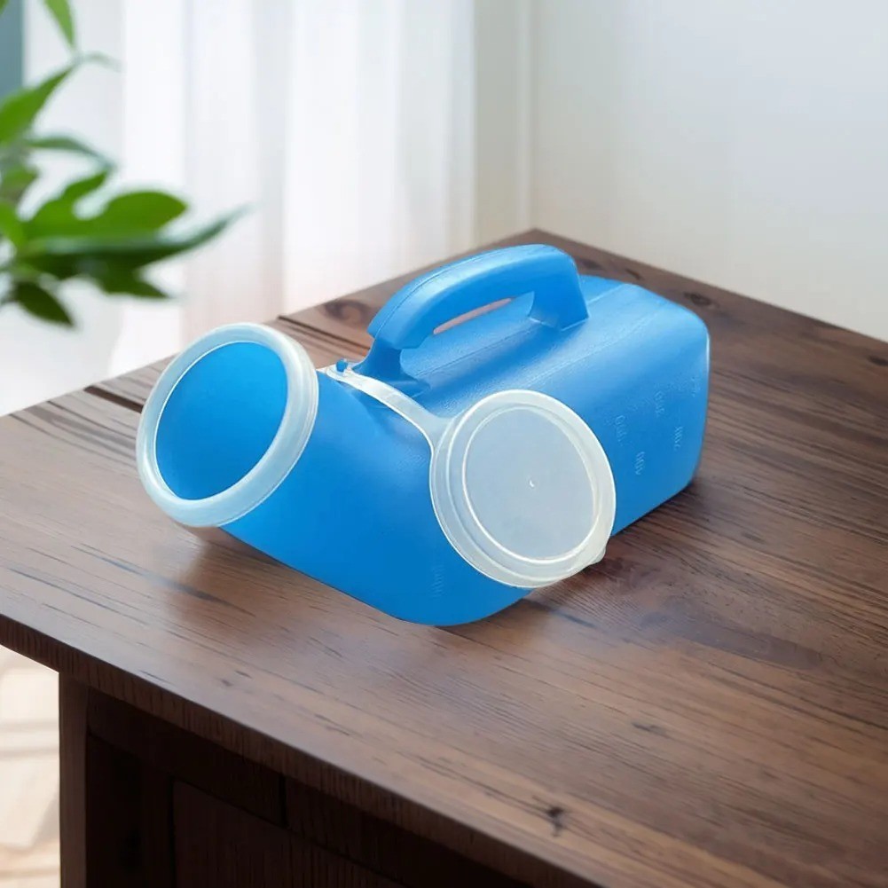 1200ml Unisex Travel Urinal Bottle Portable Car Camping Pee Container