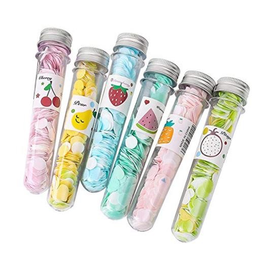 6 Boxes Portable Disposable Paper Soap Confetti Cleaning Washing Hand Bath
