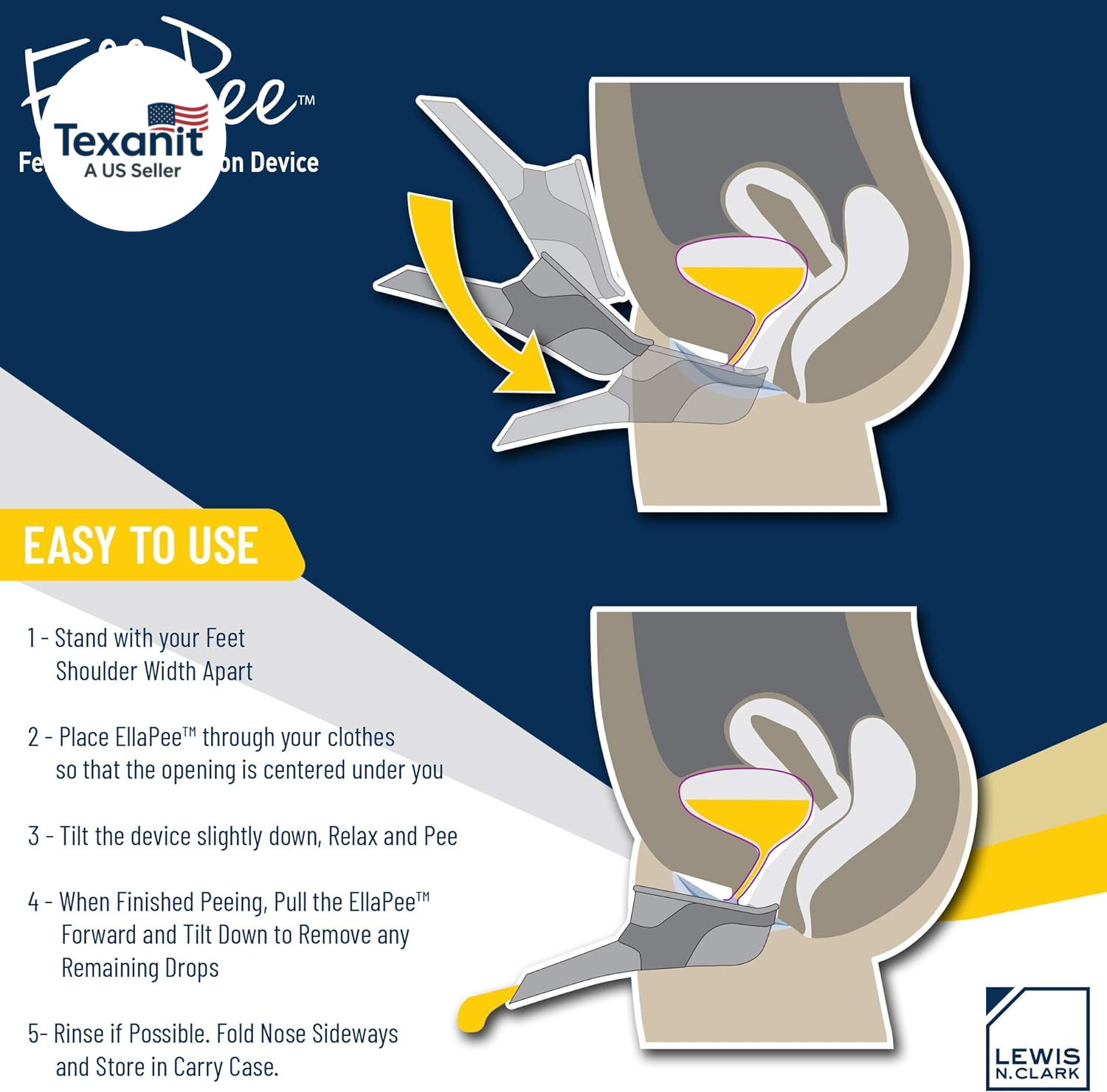 Ellapee Female Urination Device