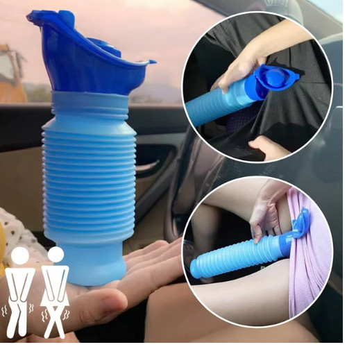 Male Female Portable Urinal Travel Camping Car Toilet Pee Bottle Emergency Kit