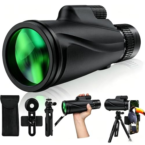 Monocular-Telescope 80×100 High Powered Monoculars High Definition for black