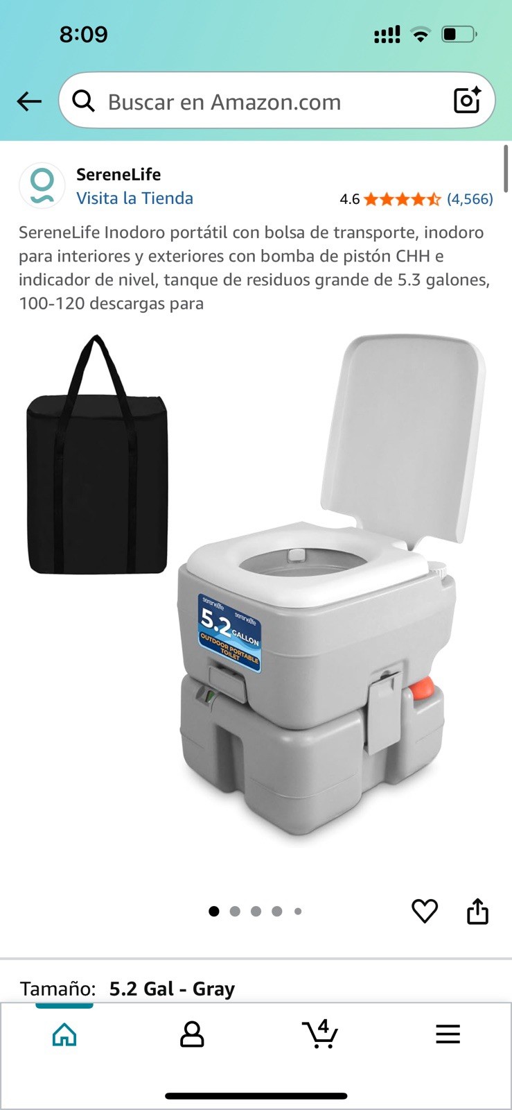 SereneLife SLCATL320 Toilet Bags