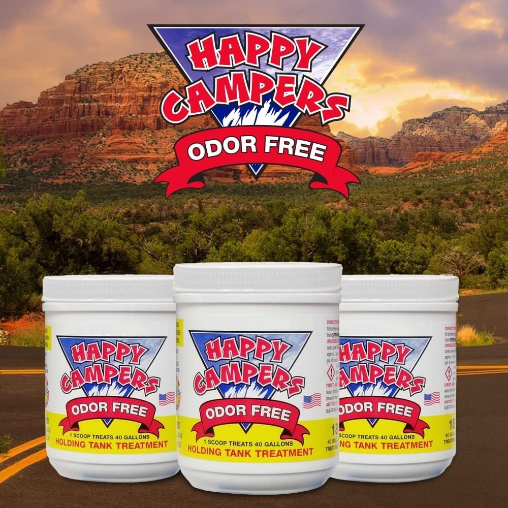 Unscented Granule RV Toilet Treatment – Safe and Effective Odor Control 1 Gallon
