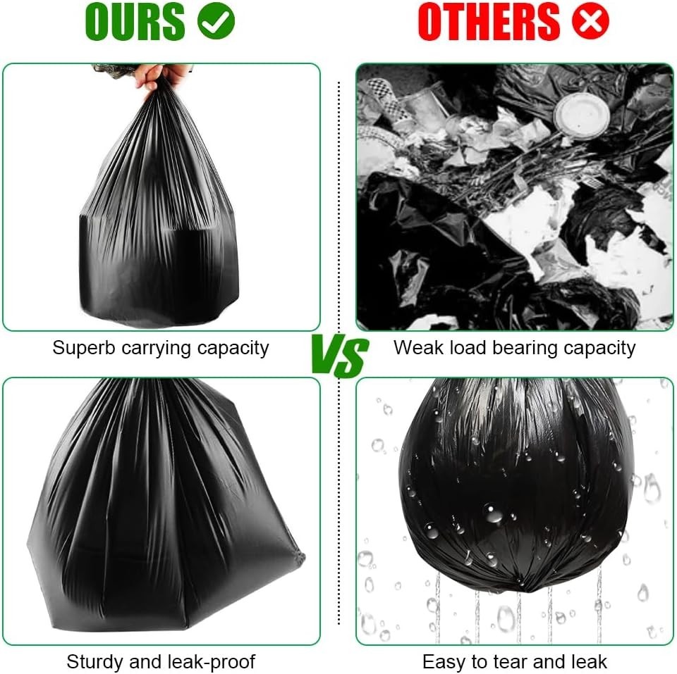 Heavy Duty Camping Toilet Bags 120 Pack – Leak Resistant Waste Bags