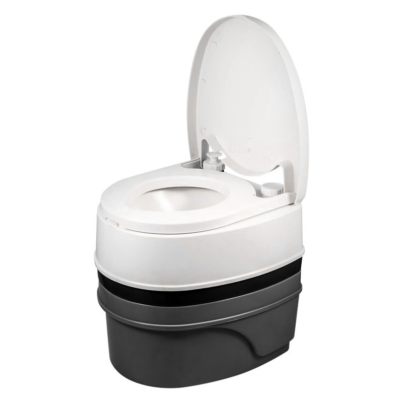 Camco 41545 White Plastic Travel Toilet 5.3 gal