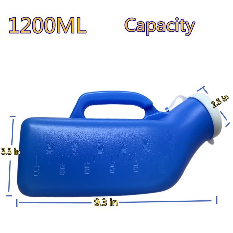 YUMSUM Urinals for Men Portable Urinal Pack of 2