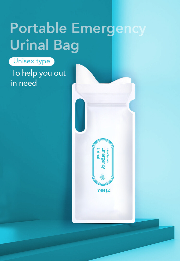 Pee Bags for Camping Travel Emeregncy, Disposable Urinals Bag, Traffic Jam 4PCS
