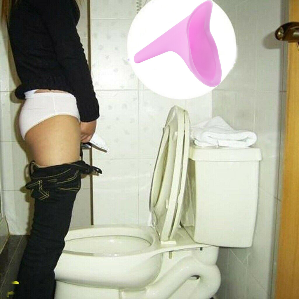 Portable Female Woman Ladies Pee Urinal Urine Standing Funnel Camping Travel