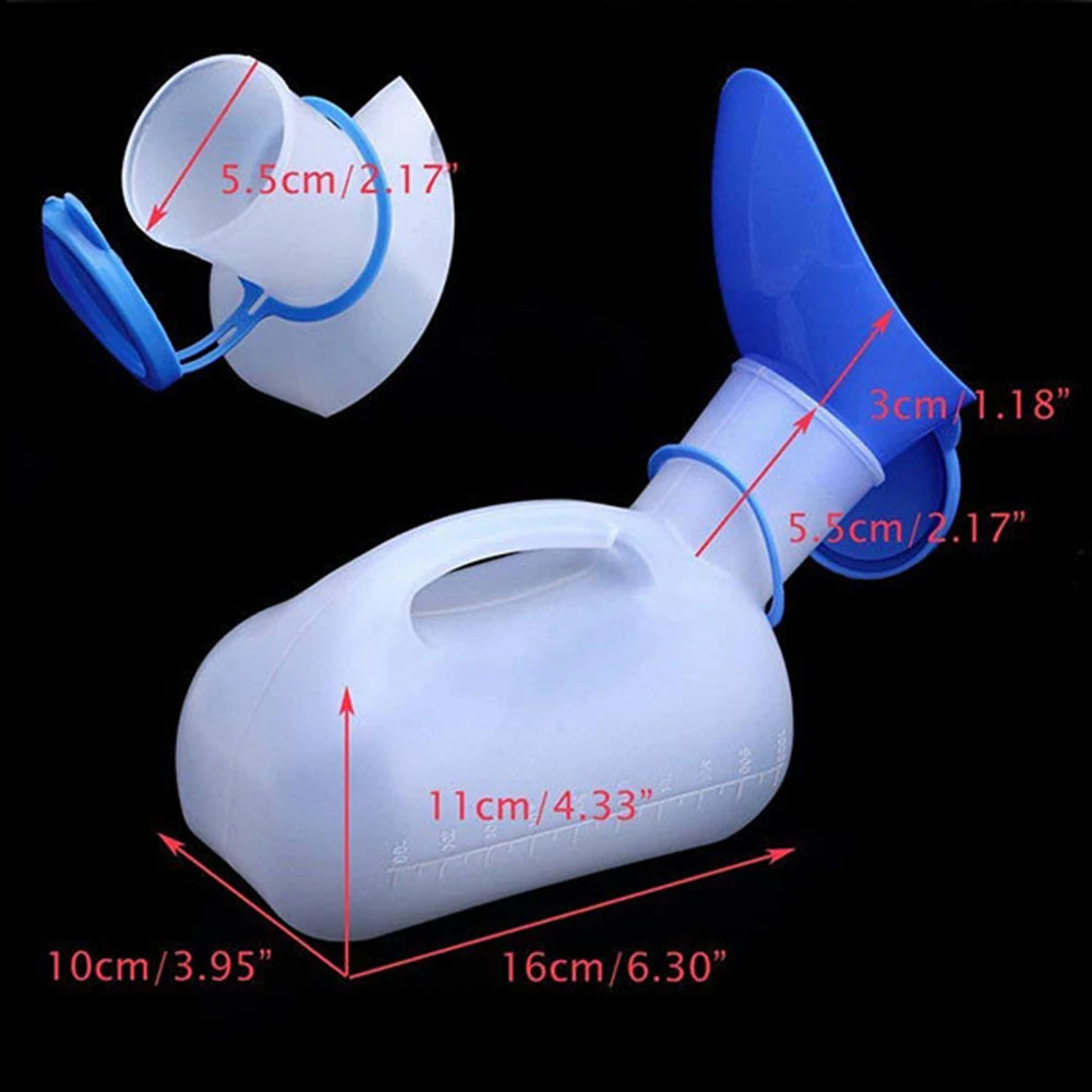 Unisex Urinal Bottle (1 Pack) – Portable Urinal For Men And Women