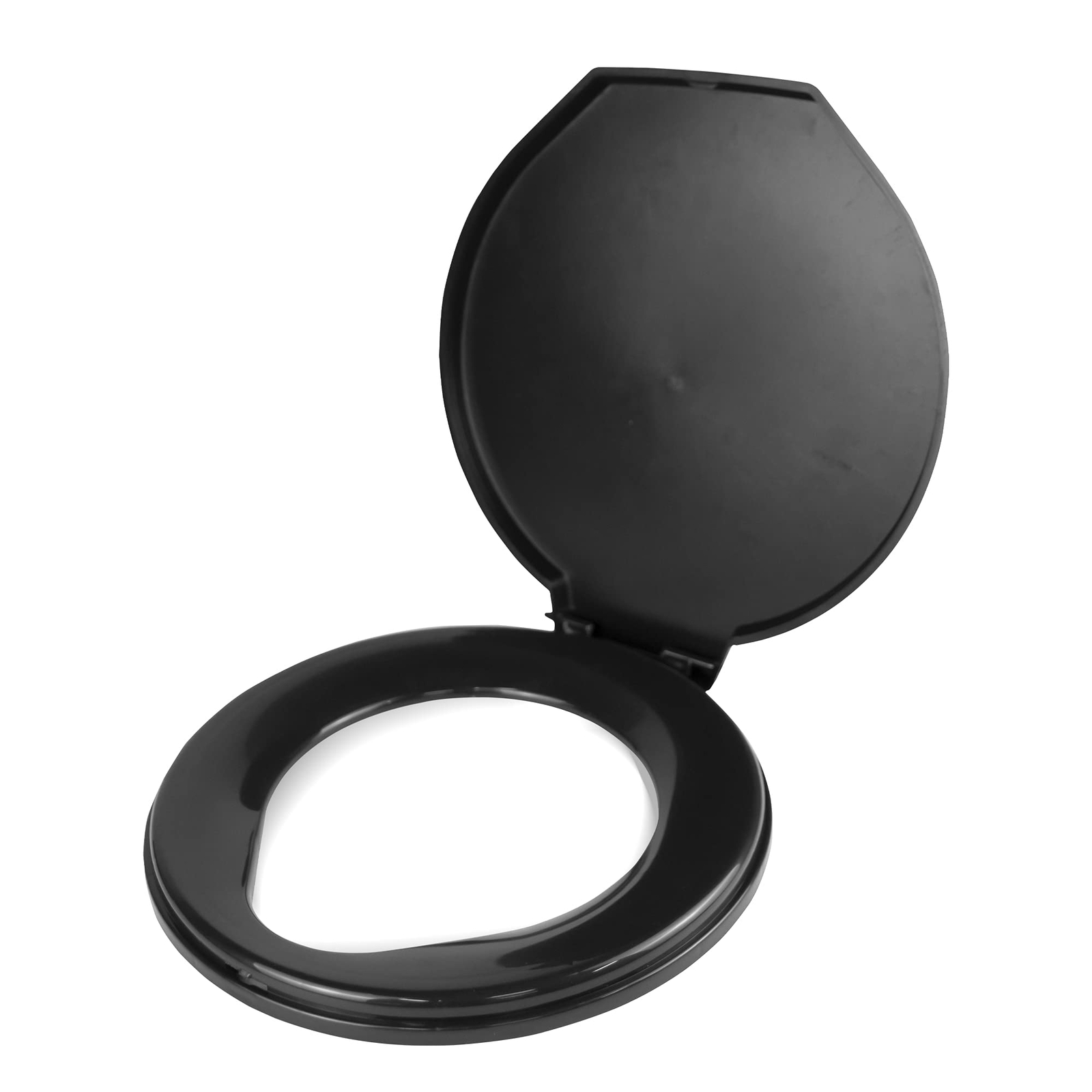 Portable Camping Toilet Seat with Lid for Camping, Hiking,Emergencies(No Bucket)