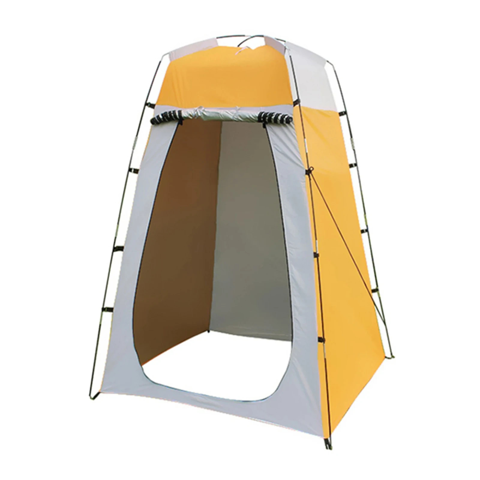 Portable Toilet Kit,Camping Toilet with Pop-Up Privacy Tent Shower Changing Room
