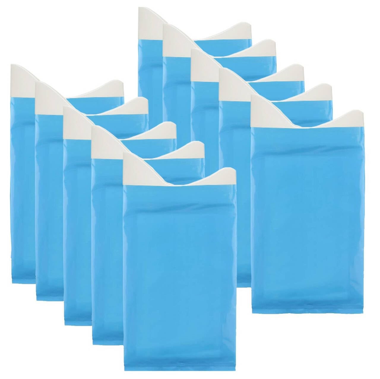 TsuvyXeg Disposable Urine Bags Pee 750ML Vomit 12.6×4.92″, Blue