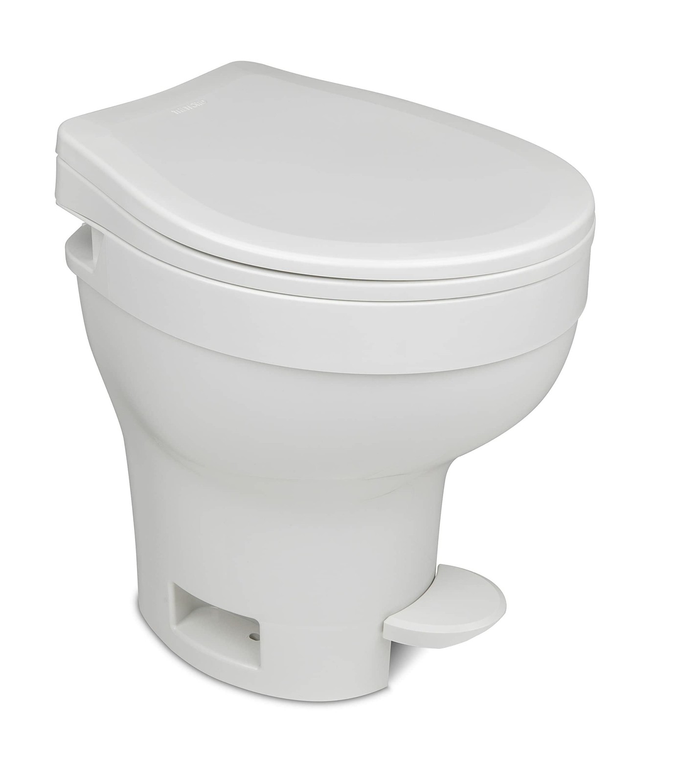 Thetford Aqua Magic VI RV Toilet Standard White Foot Flush Space Saving Design
