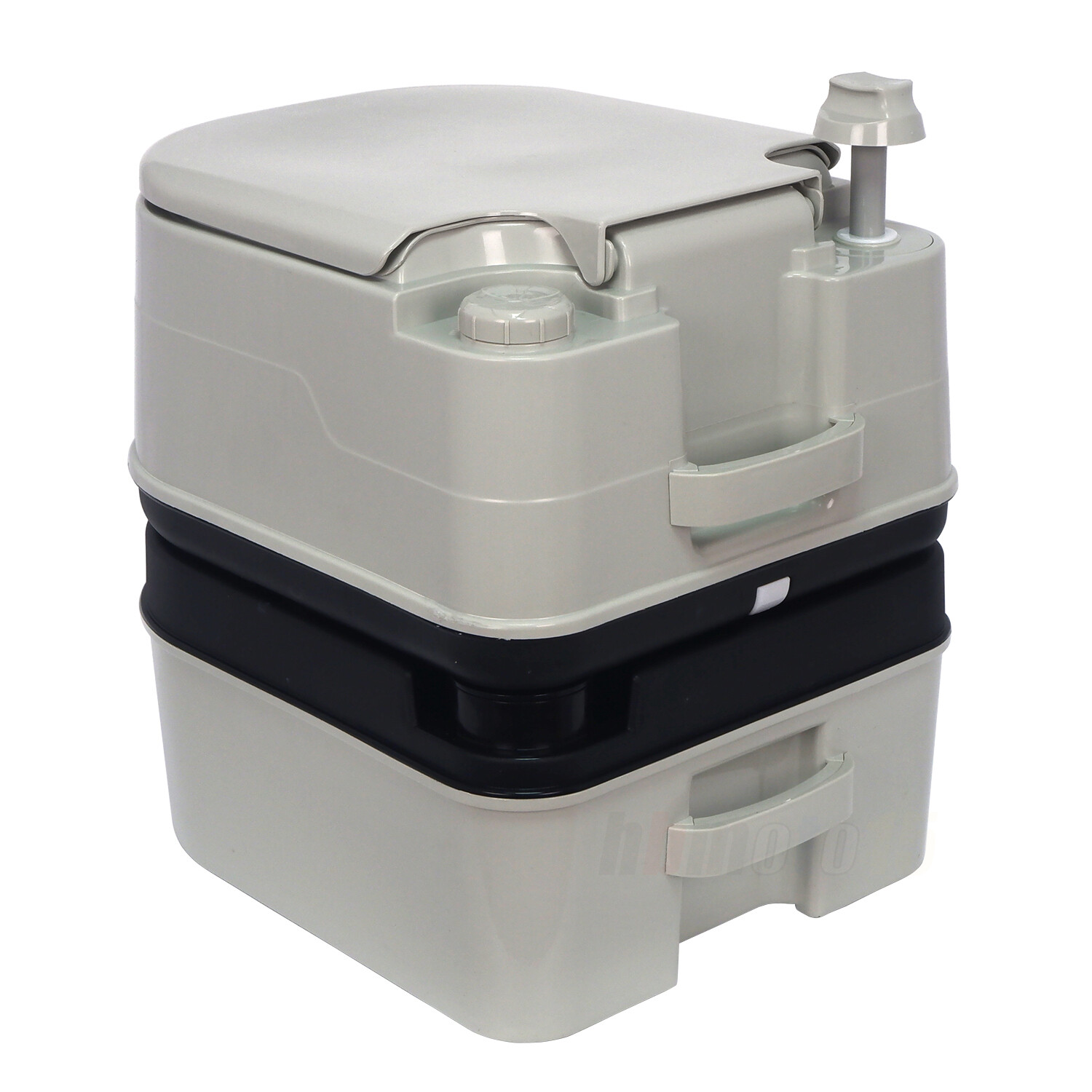 H:45 L:45 W:35 CM Temporary Toilet For Outdoor Touring Car Tent Small Room GRAY