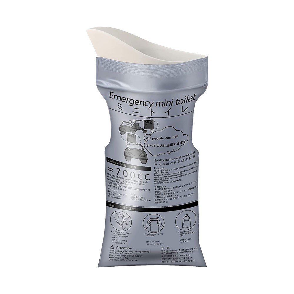 10/20PCS 700ml Disposable Emergency Pee Bag Unisex Toilet Car Urine Vomit Bag US