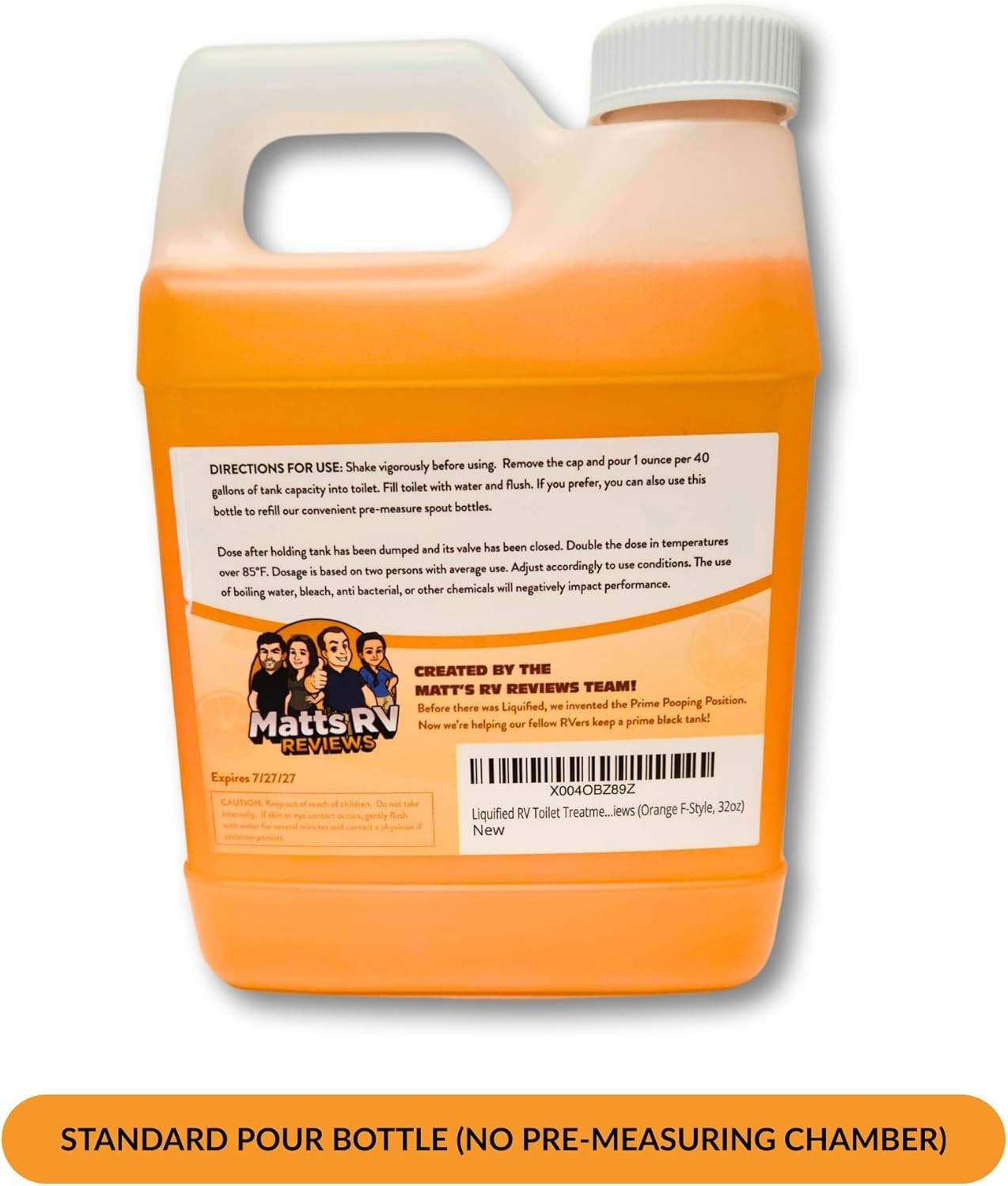 Fast Dissolving Waste & Paper RV Odor Eliminator