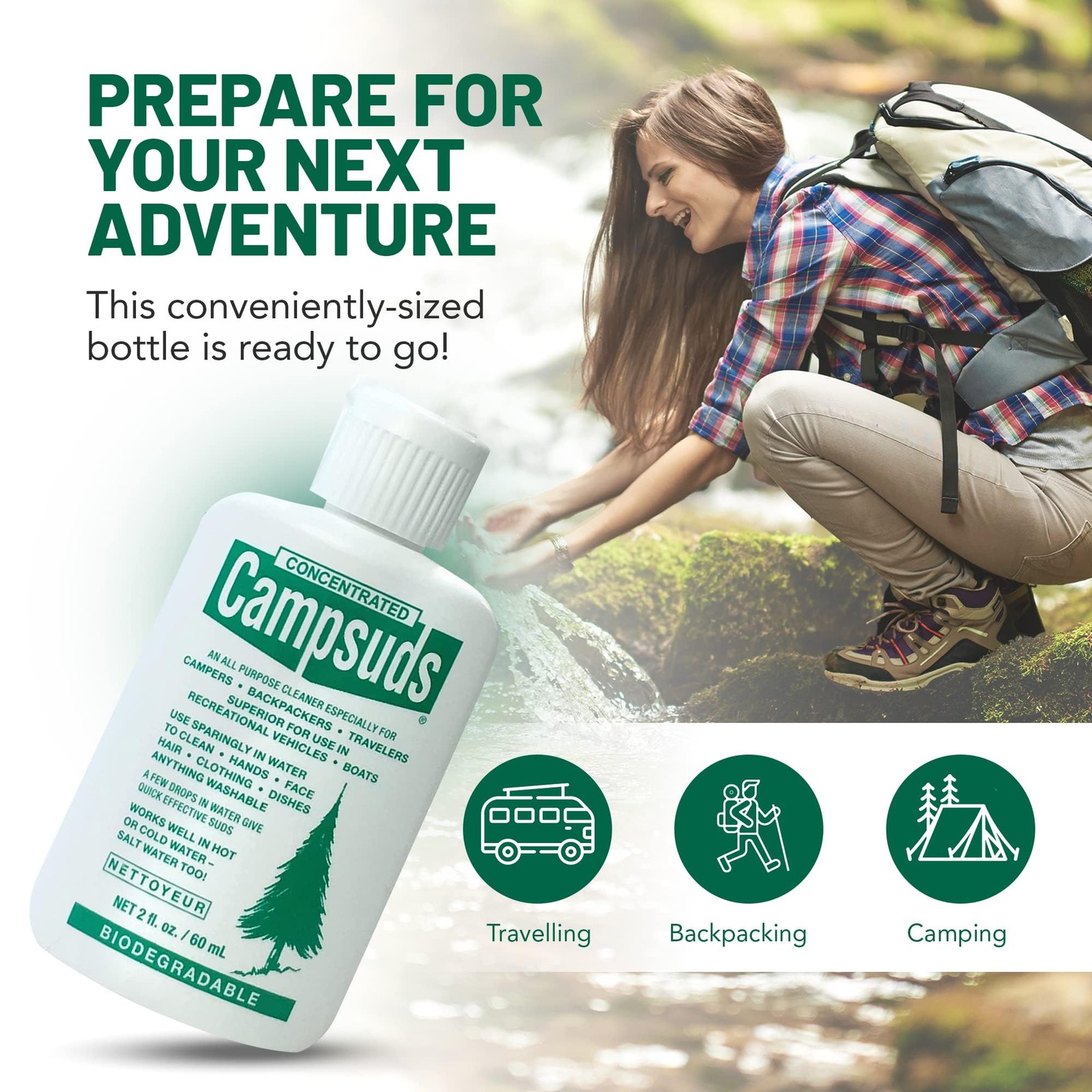 Sierra Dawn Outdoor Soap – Premium Biodegradable Camping & Backpacking Essent…