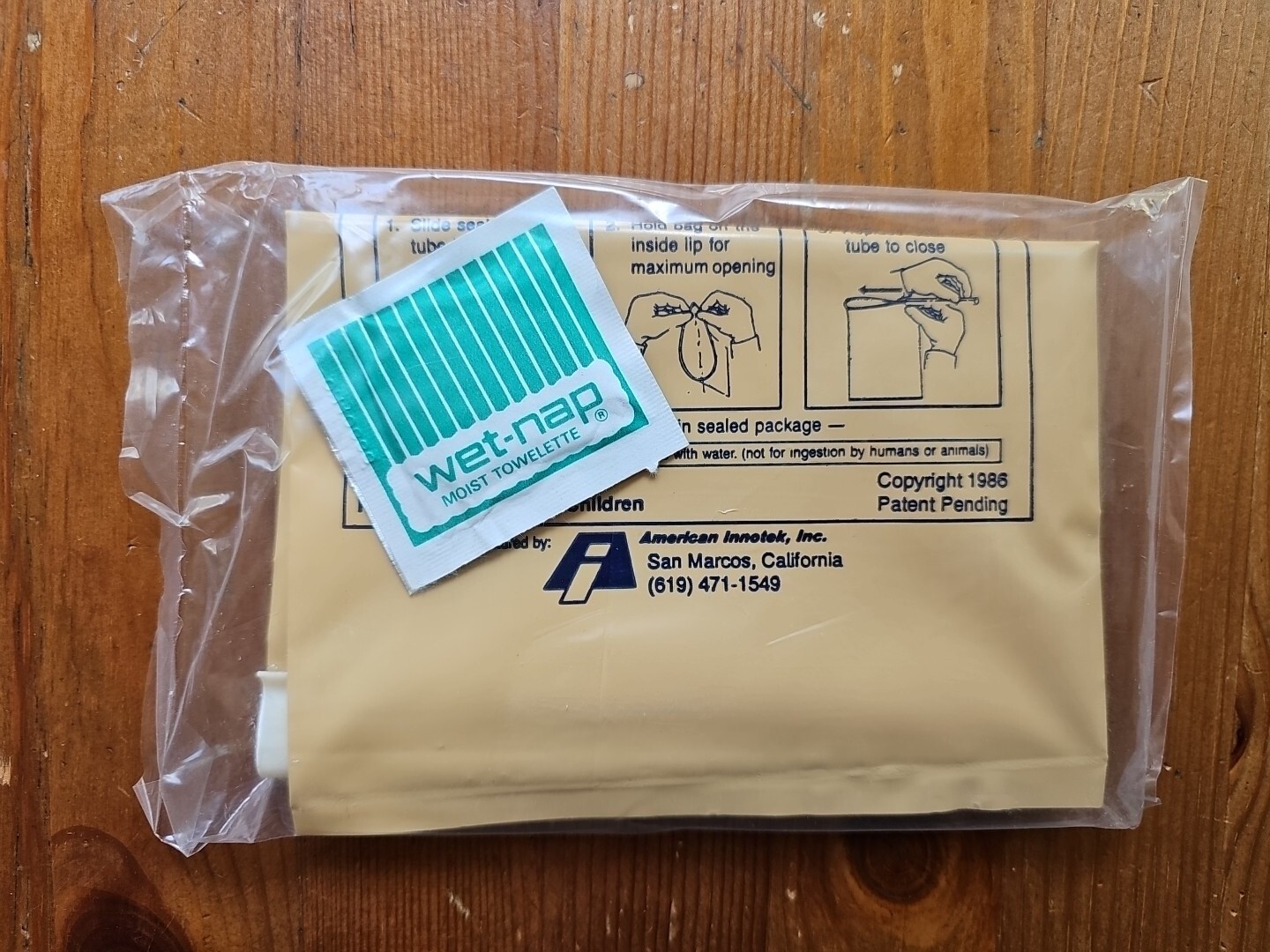 LOT OF 12 Brief Relief Disposable Urinal Bag – SPILL PROOF Portable Pitstop