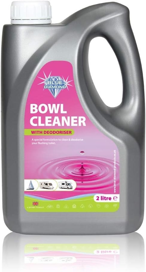 Toilet Fluid & Rinse 2L Twin Pack for Caravan & Motorhome Eco Friendly Chemical