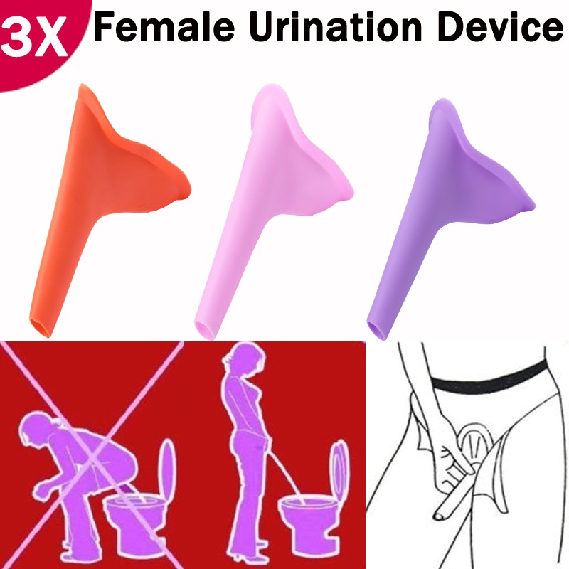 Female Urination Device (3~30Pcs), Pink, Funnel, Outdoors, Camping, Hiking