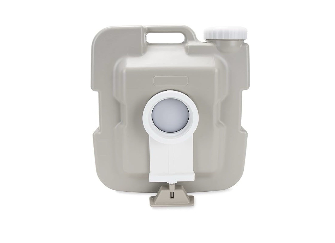 Camco 2.6 Gallon Portable Toilet For Camping Rv Boating And Road Trips