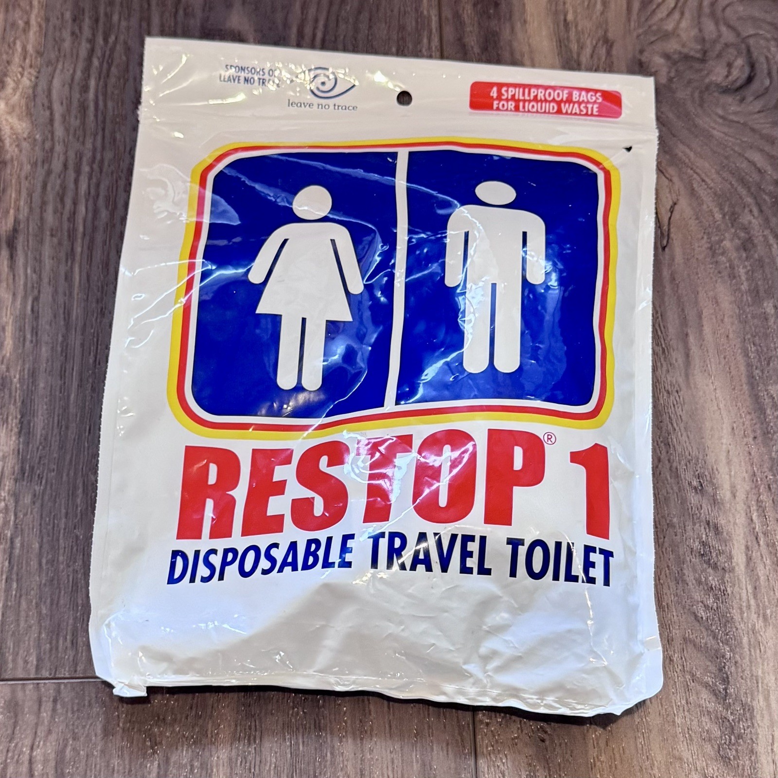 RESTOP 1 – Portable Toilet Liquid (Pee) Leak Proof Waste Bag