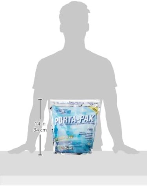 Quick-Dissolve 50 Pack Porta-Pak Deodorizer – Formaldehyde-Free for Clean Tanks