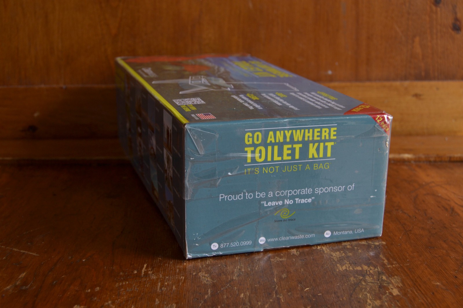 GO Anywhere Toilet Kit with 12 Bags Pack Portable Camping Waste USA
