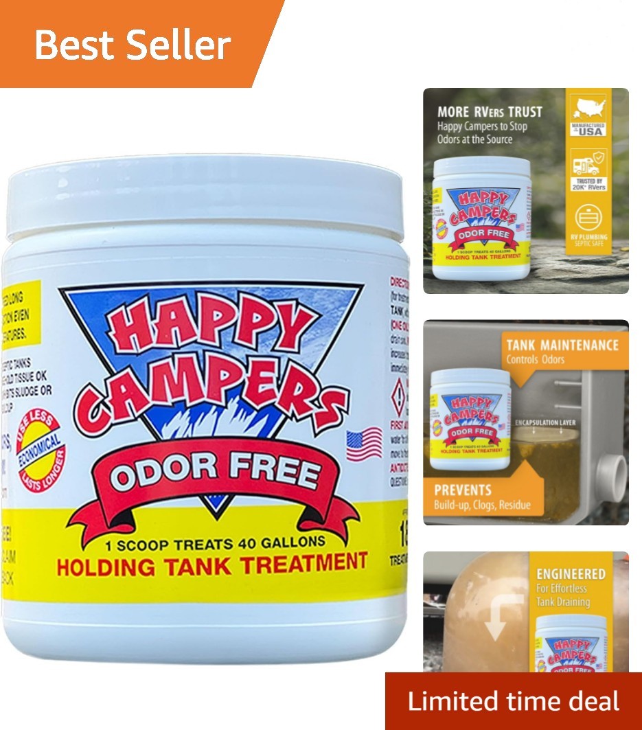 Concentrated RV Holding Tank Treatment – Prevents Clogs & Maintains Cleanliness